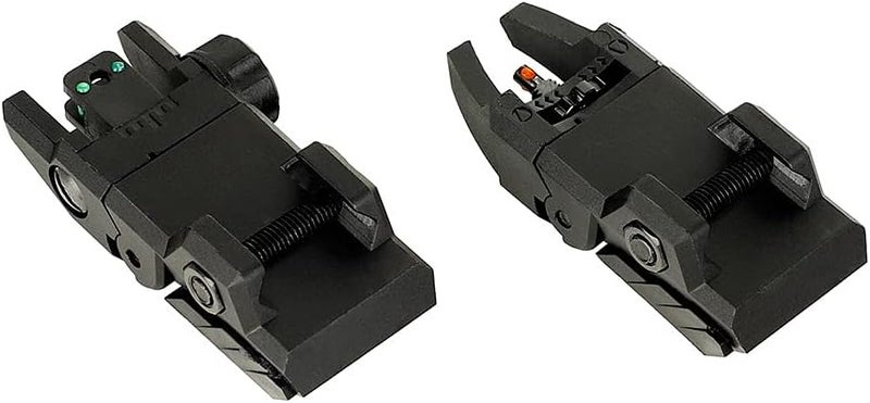 ohhunt Fiber Optic Sights Foldable Flip Up Sights Back up Sight Polymer Fiber A15 - Image 5